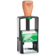 Cosco 2000 Plus Self Inking Classic 2300 Green Line Stamp featuring 60% to 100% Recycled Materials