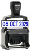 Trodat Professional 5460 Self-Inking Dater (Military) (O.M.)