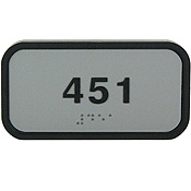 Custom Framed ADA Signage 2x4 (O.M.)