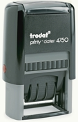 Trodat 4750, 1 Color Replacement Ink Pad (6/4750) (O.M.)