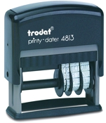 Trodat 4813, 1 Color Replacement Ink Pad (6/4813) (O.M.)