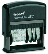 Trodat 4817, 1 Color Replacement Ink Pad (6/4817) (O.M.)