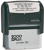 Cosco P60 Replacement Ink Pad P60 (O.M.)