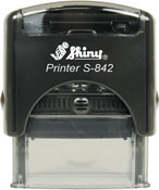 Shiny S-842 Self-Inking Stamp (O.M.)