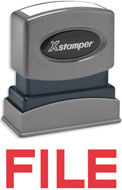 SHA1051 - Stock Stamp - FILE (O.M.)