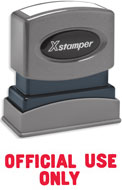 SHA1052 - Stock Stamp - OFFICIAL USE ONLY (O.M.)
