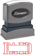 SHA1201 - Stock Stamp - PAID (O.M.)