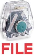 SHA34329 - Stock Spin 'n Stamp Cartridge - FILE (O.M.)