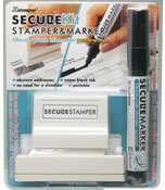 SHA35303 - Large Secure Stamp + Marker Kit (O.M.)