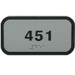 ADAF24 - Custom Framed ADA Signage 2x4 (O.M.)