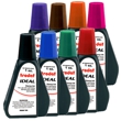 Trodat replacement ink designed for self-inking and other stamp pads. Variety of ink colors for self-inking stamps.
