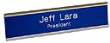 WV28 - Standard Wall Value Engraved Sign 2"x8" with Holder (O.M.)