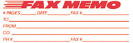 SHA3243 - SHA3243 - Jumbo Stock Stamp - FAX MEMO (O.M.)