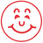 SHA11303 - SHA11303 - Stock Specialty Stamp - SMILEY FACE (O.M.)