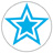SHA11421 - SHA11421 - Stock Specialty Stamp - STAR (O.M.)