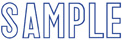 SHA1002 - SHA1002 - Stock Stamp - SAMPLE (O.M.)